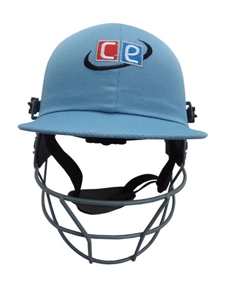 Sky Blue Revolution Cricket Helmet By Cricket Equipment Usa