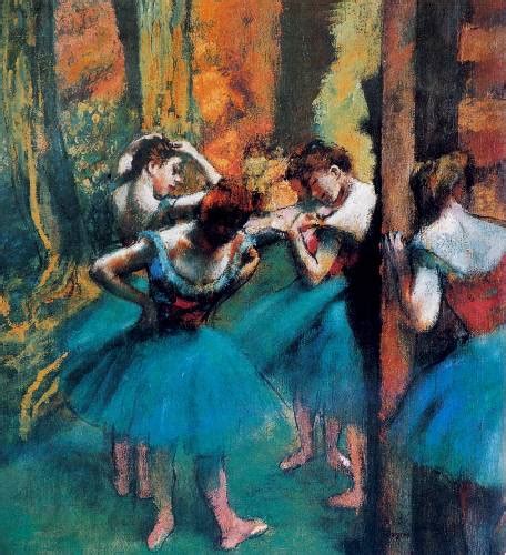 Blue Dancers Painting A Edgar Degas Paintings Reproduction We Never