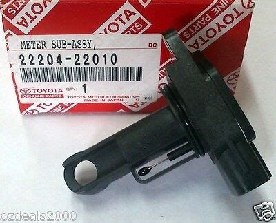 GENUINE Toyota Mass Air Flow Sensor fit corolla yaris rav4 lexus Solara