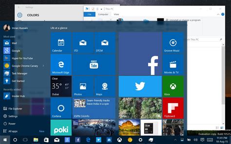 Windows 10 Build 10525 Hands On Impressions