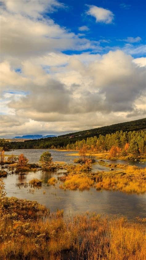 Norway Autumn Landscape 640 X 1136 Iphone 5 Wallpaper