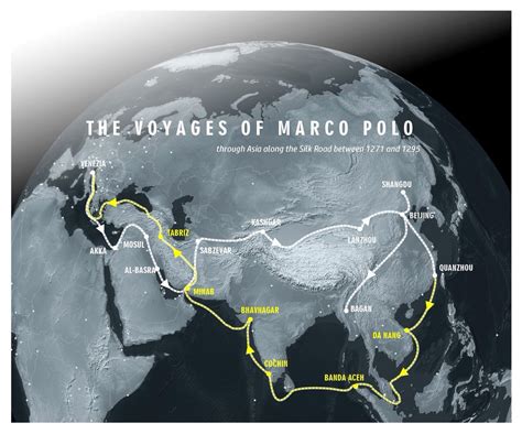 The Travels Of Marco Polo By Mapsbyp Maps On The Web