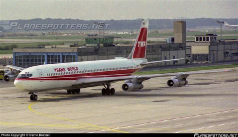 N18707 Trans World Airlines Twa Boeing 707 331b Photo By Demo