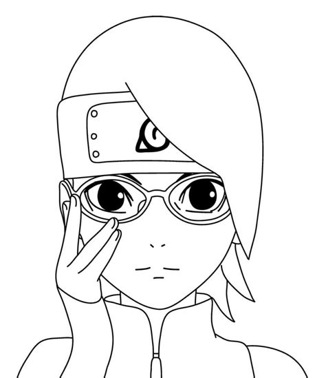 Coloriage Boruto - Dessin à colorier gratuits à imprimer