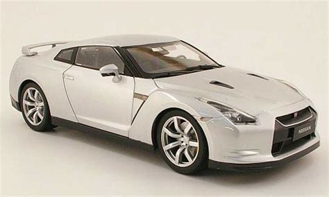 Diecast Model Cars Nissan Skyline R35 118 Norev R35 Gtr Grey 2008