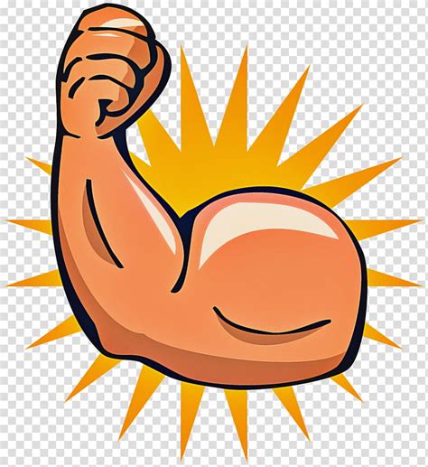 Arm Cartoon Biceps Muscle Transparent Background Png Clipart Hiclipart