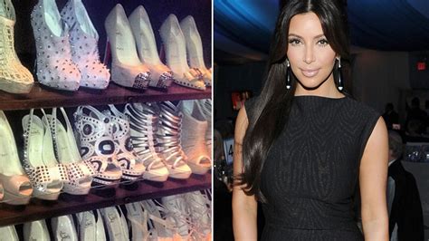 Kim Kardashian Flaunts Massive Shoe Collection On Twitter