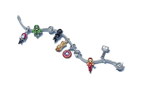 The Avengers Reunite For The Pandora X Marvel Jewelry Collection Wwd