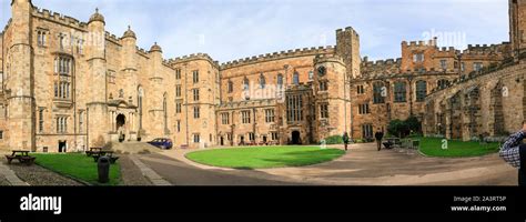 Durham Castle Durham Uk England Durham University College Norman