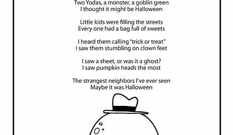 Halloween Poem - Was it Halloween? | Woo! Jr. Kids Activities