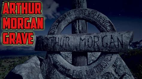 Rdr2 Arthur Morgan Gravesite Download Free Mock Up