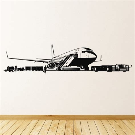 Airport Aeroplane Airplane Wall Sticker