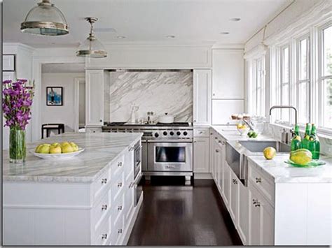 Dark Kitchen Cabinets With White Quartz Models Countertops And Decor