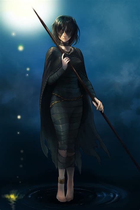 Maiden In Black Demon S Souls Drawn By Piyo Danbooru