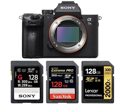 Best Memory Cards For Sony A7 Iii Sony Camera News