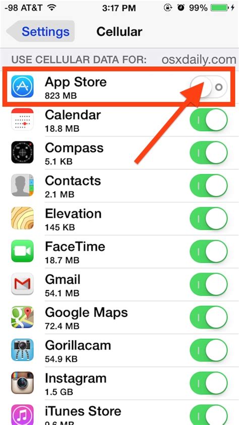 How To Control What Apps Can Use Cellular Data On Iphone