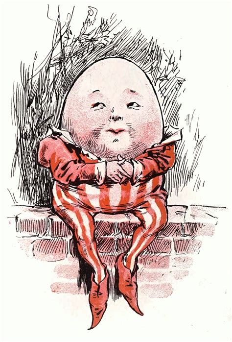 Humpty Dumpty Nursery Rhymes Free Vintage Illustrations