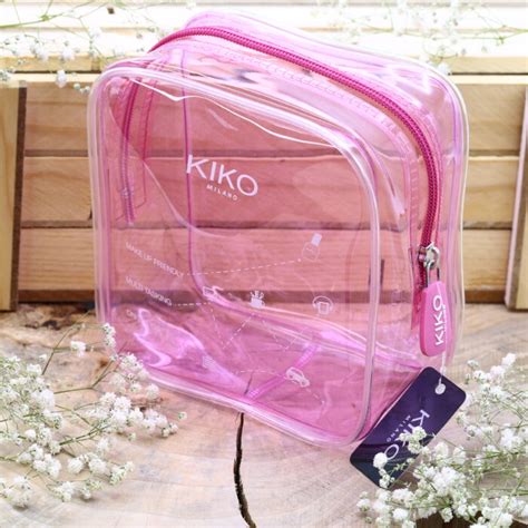 کیف کلاچ آرایشی pvc شفاف کیکو میلانو KIKO MILANO | خرید کیف کلاچ آرایشی ...