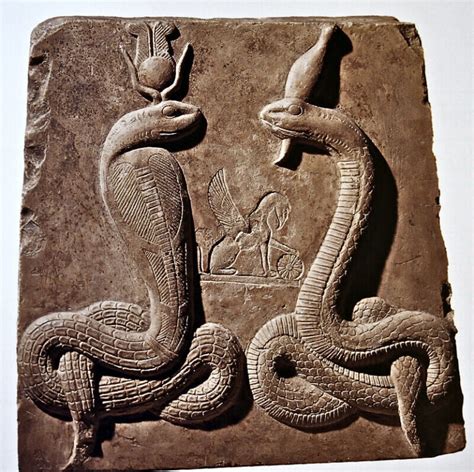 Isis As Agathe Tyche And Osiris As Agathos Daimon In Serpent Form