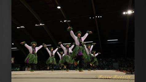 Group Portion Of Th Annual Merrie Monarch Festival Hula Competition