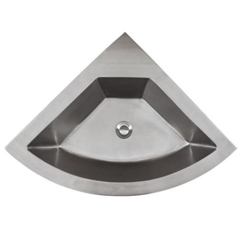 27 Stainless Steel Corner Sink Signature Hardware In 2020 Corner