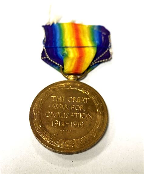 Ww1 1914 1919 Great War For Civilisation Medal