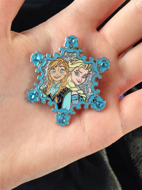 Disney Pins Elsa And Anna From Frozen As Of April Not An Easy Find At