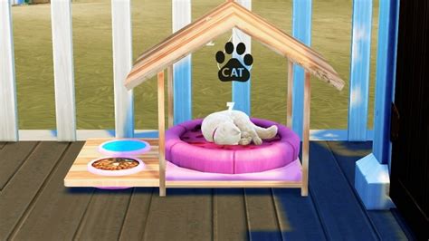 Wooden Bed House With Waterpot Texture At Redheadsims Sims 4 Updates