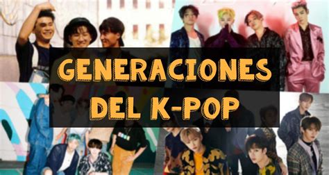 Generaciones De K Pop Desde 1990 Hasta La Actualidad Ba Na Na