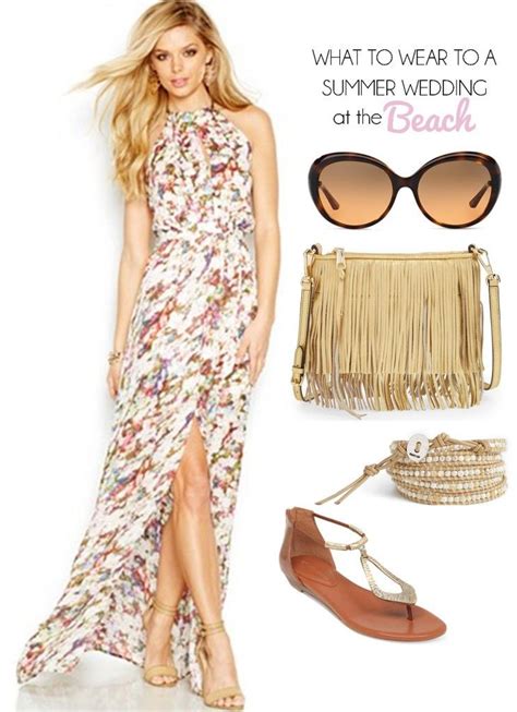They're just plain fun to wear and look at. What to Wear to a Summer Wedding | Beach wedding outfit ...