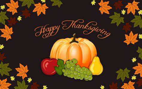 Happy Thanksgiving Desktop Wallpaper Download High Resolution 4k