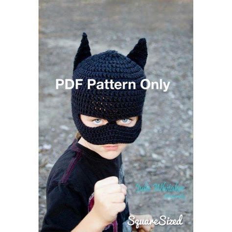 Batman Beanie With Or Without Mask Pattern Only