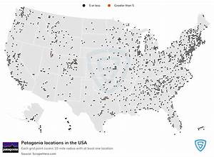 Number Of Patagonia Locations In The Usa In 2024 Scrapehero