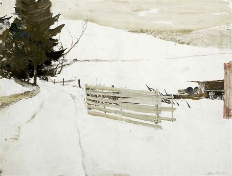 Andrew Wyeth Not Plowed 1985 Watercolor Andrew Wyeth Paintings