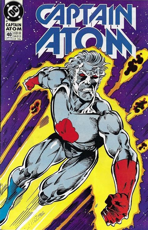 Captain Atom Comic Issue 40 Copper Age First Print 1990