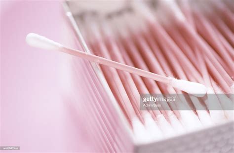 Cotton Buds Close Up High Res Stock Photo Getty Images