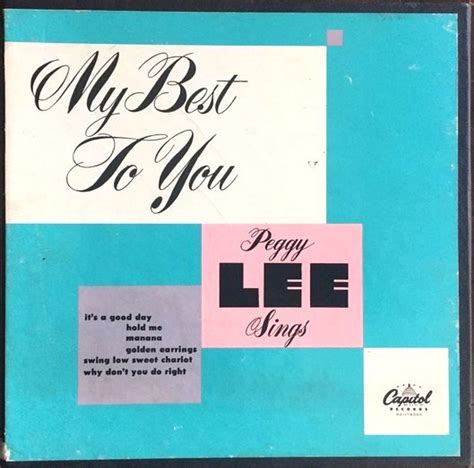 Peggy Lee Pictorial Discography Capitol