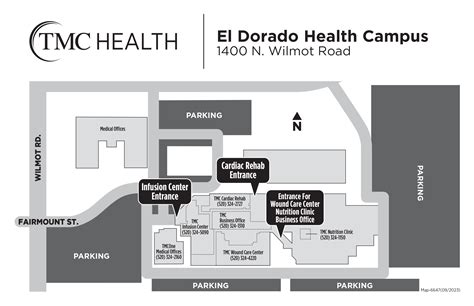 Map Of Tucson Medical Center Printable Form Templates And Letter