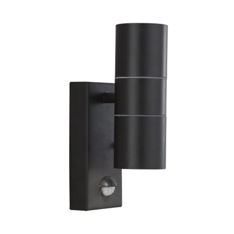 Numerous characteristics can make the outdoor ceiling lights with pir into a nice area for lifestyle also enjoying nights with family. Black Outdoor PIR Wall Light 7008-2Bk | The Lighting ...