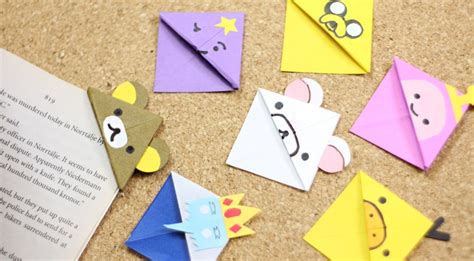 Para las velas podéis utilizar una cuerda con la que atar. manualidad-de-papel-separador-origami-kawaii ~ Craftingeek