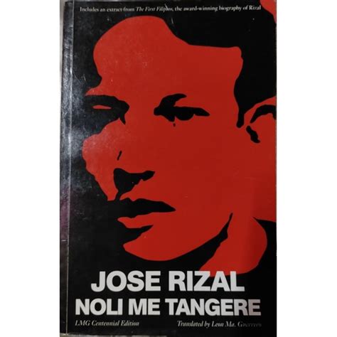 Jose Rizal Noli Me Tangere Translated By Leon Ma Guererro Presyo ₱495