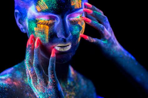Enter The Surreal World Of Black Light Photography