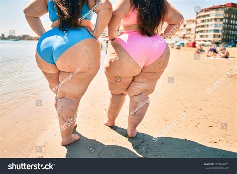 Obese Woman Beach Images Stock Photos Vectors Shutterstock