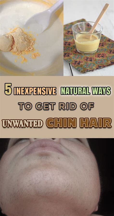 5 inexpensive natural ways to get rid of unwanted chin hair chin hair chin hair removal