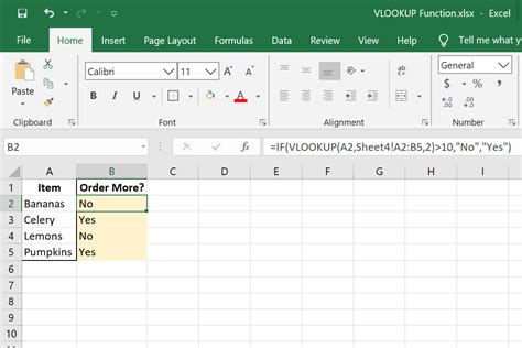 How To Use The Vlookup Function In Excel