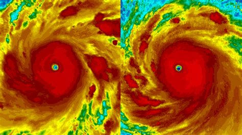 A Pair Of Monster Cyclones Have Exploded To Life In The Pacific