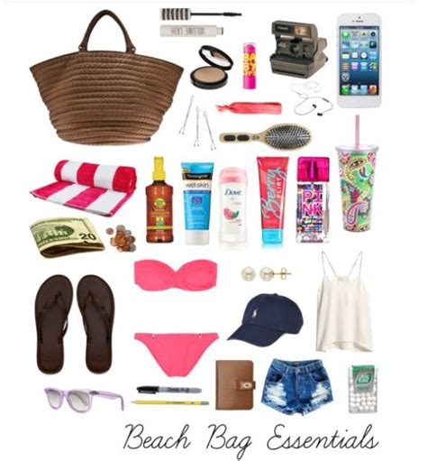 Beach Bag Essentials Beach Bag Essentials Purse Essentials Travel Essentials Beach