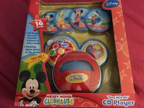 Mickey Mouse Clubhouse Sing With Me Cd Player Brand