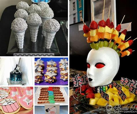 Creative Party Theme Ideas For Adults Rock And Roll Birthday Rock