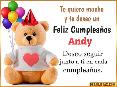Feliz Cumpleaños Andy